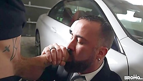 Cocky Dom Fucks Wealthy Hunk - Ago Viara And Bo Sinn