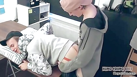Hung Brit Scally Bonks Bare