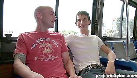 Twink Gets Fucked On A Bus