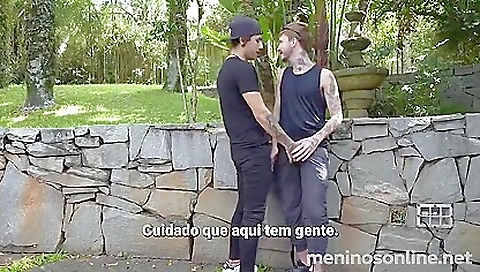 Horny Tattooed Ginger Bottom