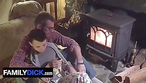 Jaw-pulling Down Stepdaddy Cant Control Himself To Shag His Lovely Step-sonnie - Austin Xanders, Alex Killian