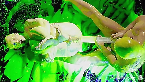 French Gets Weird Slime In All Holes - Axel Abysse